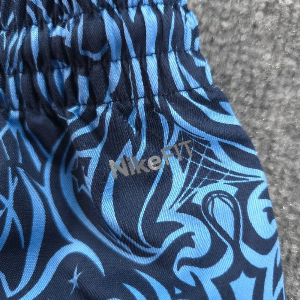 Vintage Nike Pants Mens L Blue Kobe Bryant‎ Mamba Basketball Warmup Logo RARE